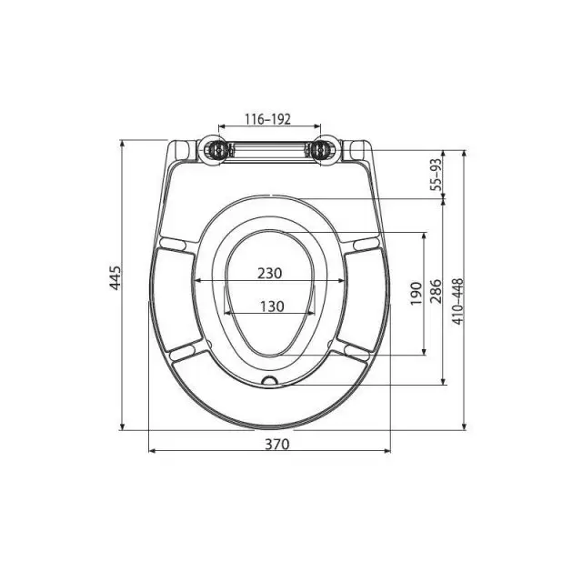 Сиденье для унитаза со съемным детским вкладышем A603 ALCAPLAST