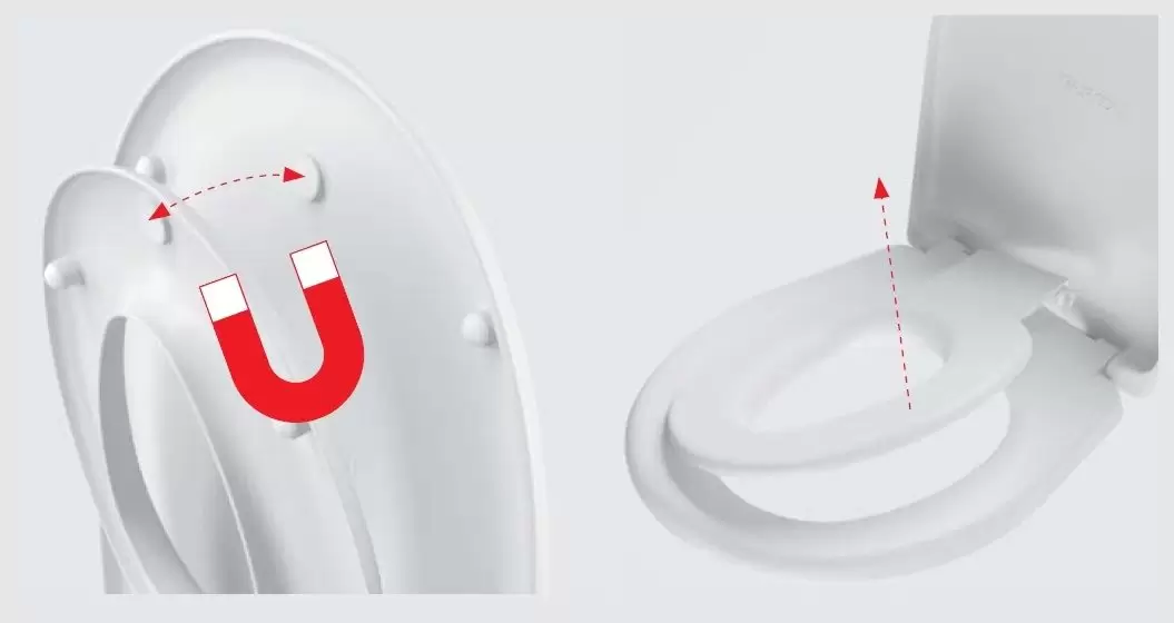 Сиденье для унитаза со съемным детским вкладышем A603 ALCAPLAST