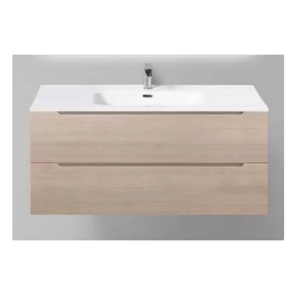 База под раковину с доводчиками, Rovere Grigio, 1000x455x500, ETNA-1000-2C-SO-RG-P Belbagno