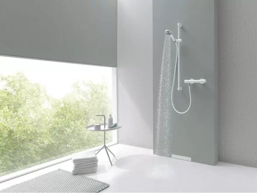 Душевой шланг SUPARAFLEX SILVER 1250 мм (белый/хром) 6107191-00 Kludi