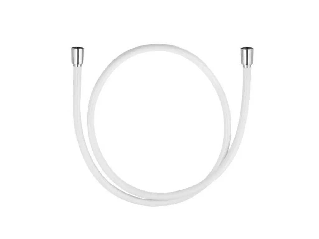 Душевой шланг SUPARAFLEX SILVER 1250 мм (белый/хром) 6107191-00 Kludi