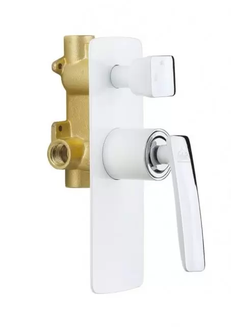 Душевая система встроенная Timo Helmi SX-4069/00-16SM хром-белый