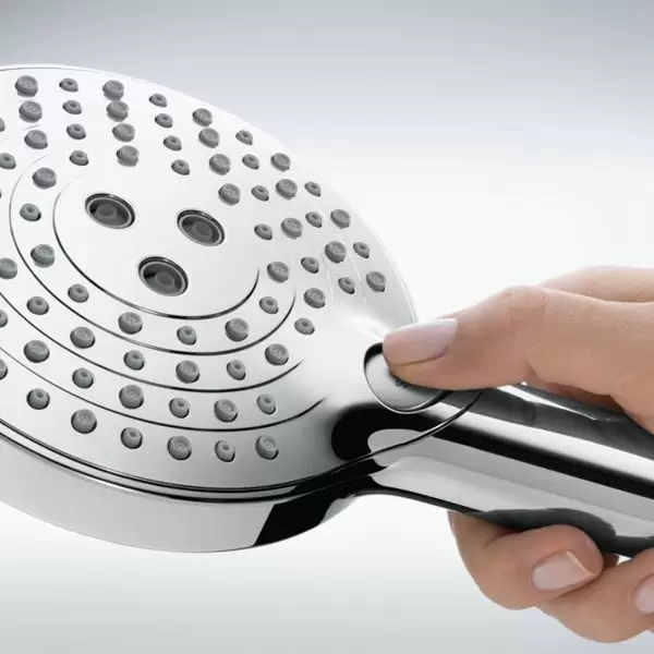 Душевой набор 120 3jet с держателем и шлангом 160 см, белый/хром Raindance Select S 26721400 HANSGR