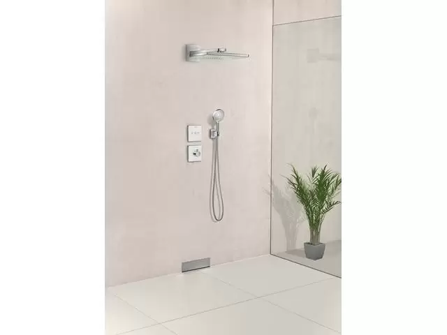 Верхний душ Rainmaker Select 460 2jet , с держателем 450 мм 24005400 HANSGROHE