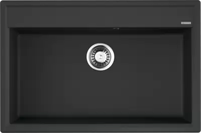 Мойка Daisen 77-BL Artgranit/черный Omoikiri 4993630