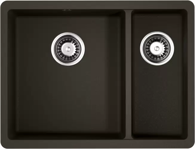 Мойка Kata 55-2-U-DC Artgranit/темный шоколад Omoikiri 4993388