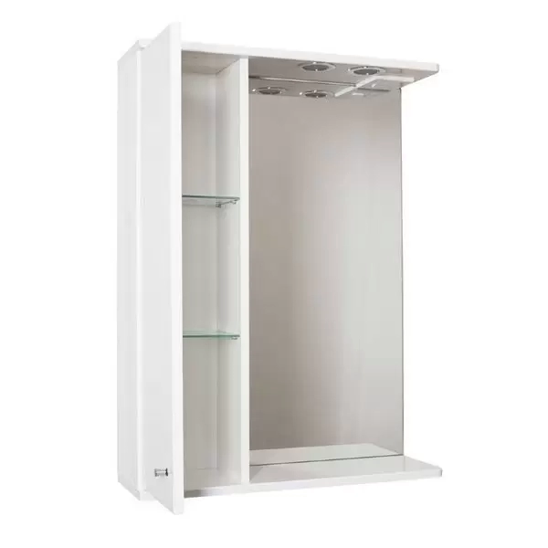 Комплект мебели напольный Балтика-60 1 ящик с зеркальным шкафом Панда с подсветкой