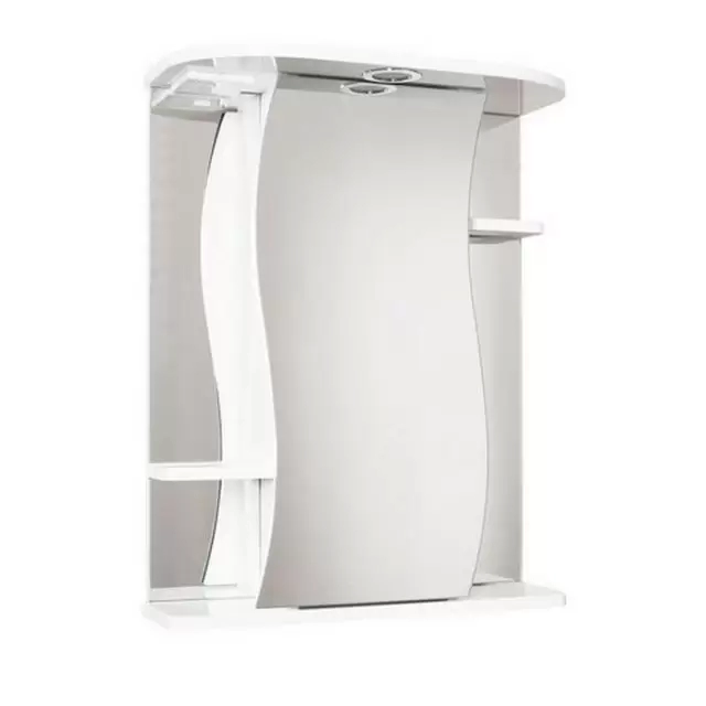 Комплект мебели напольный Уют-55 с зеркальным шкафом Лилия с подсветкой