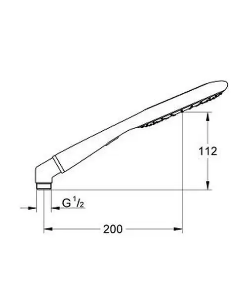Лейка для душа GROHE Rainshower Icon 27447000