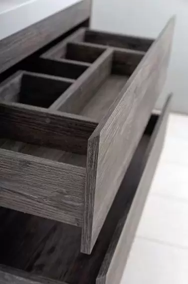 База под раковину подвесная с выкатными ящиками Pino Pasadena KRAFT-900-2C-SO-PP Belbagno