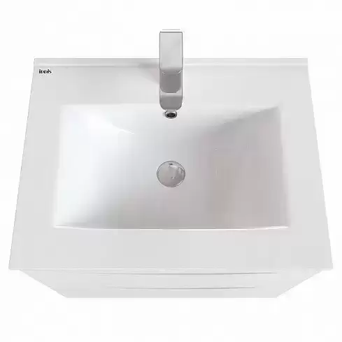 Тумба-умывальник подвесная, 60 см, белая, Cloud, CLO60W0i95K