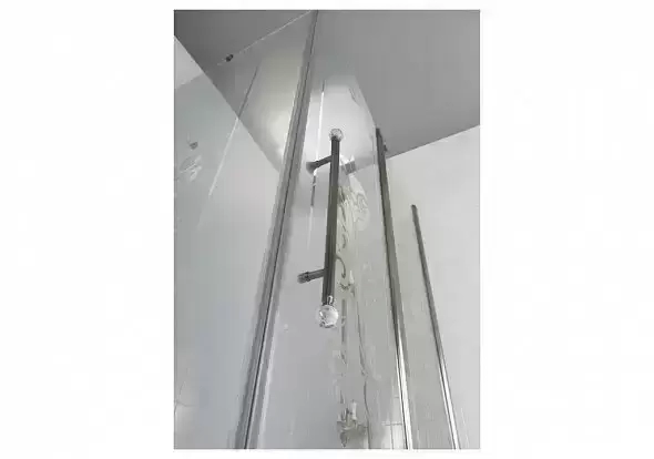Душевой уголок GIUBILEO-AH-11-100-CP-Br-L (980-1000)x(980-1000)x1950 CEZARES