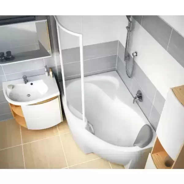 Ванна акриловая RAVAK ROSA II 160x105 L белая