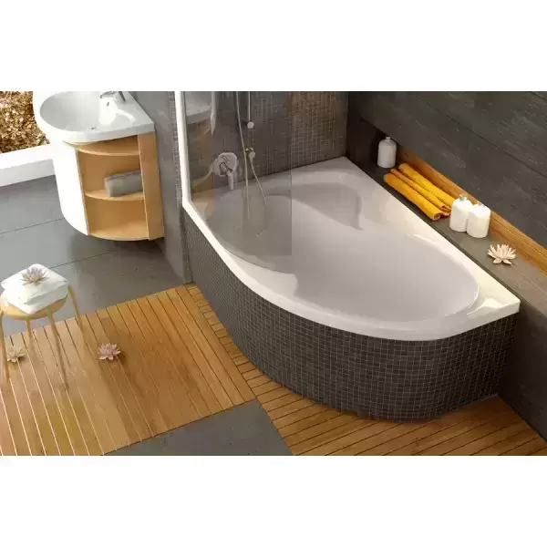 Ванна акриловая RAVAK ROSA II 160x105 L белая