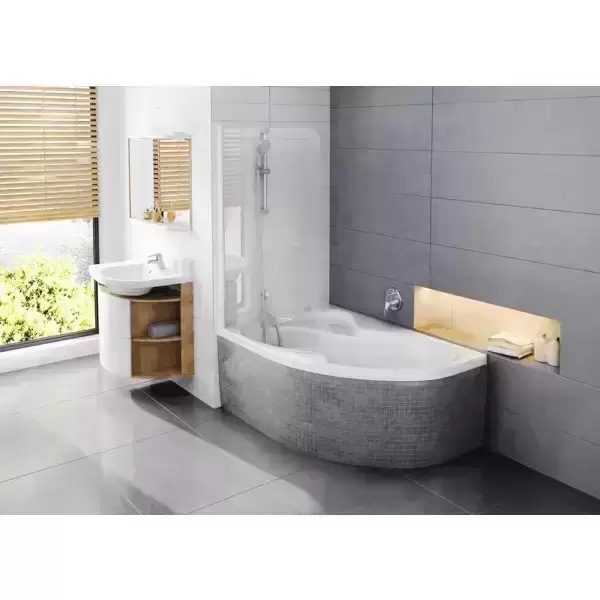 Ванна акриловая RAVAK ROSA II 160x105 L белая