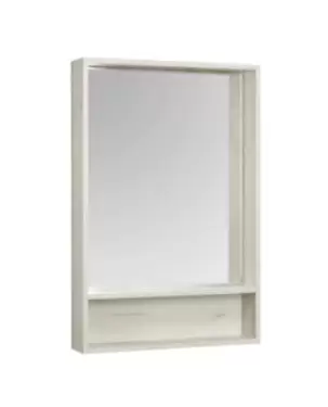 Комплект мебели Флай 60 белый/дуб крафт с ножками Акватон