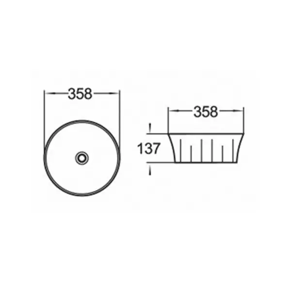 Раковина 101 MB черная матовая COMFORTY 4148749