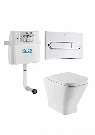 Комплект ПЭК Gap приставной (унитаз+сиденье микролифт+инсталляция+кнопка) 893109000