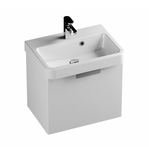 Умывальник BE HAPPY II 550 белый с переливом XJA01155000 Ravak