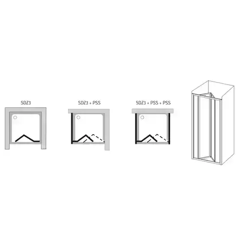 RAVAK Supernova SDZ2-70 белая+пеарл