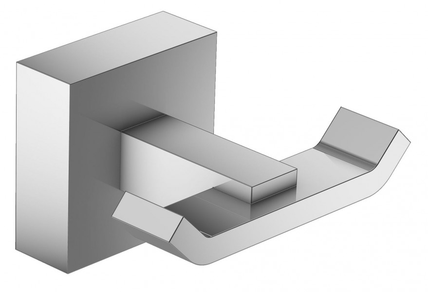 Двойной крючок, 6,7 х 4 см., хром OUT OF COL E77867-CP