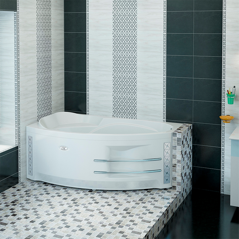 Ванна с гидромассажем София 1690х990 левая (КЛАССИК),пан+каркас+слив-пер+плт 2-75-2-1-0-223