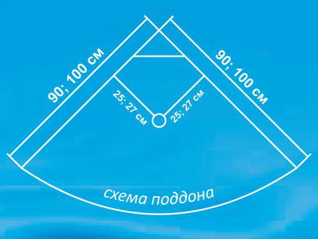 Душевая кабина стекла бел/прозр, профиль черный, ВМ-810 (90х90)