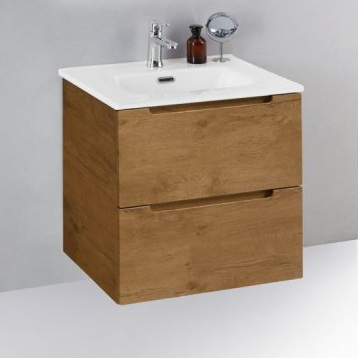 База под раковину подвесная, ETNA 39 Rovere Nature, 600x390x500, ETNA39-600/390-2C-SO-RN-P