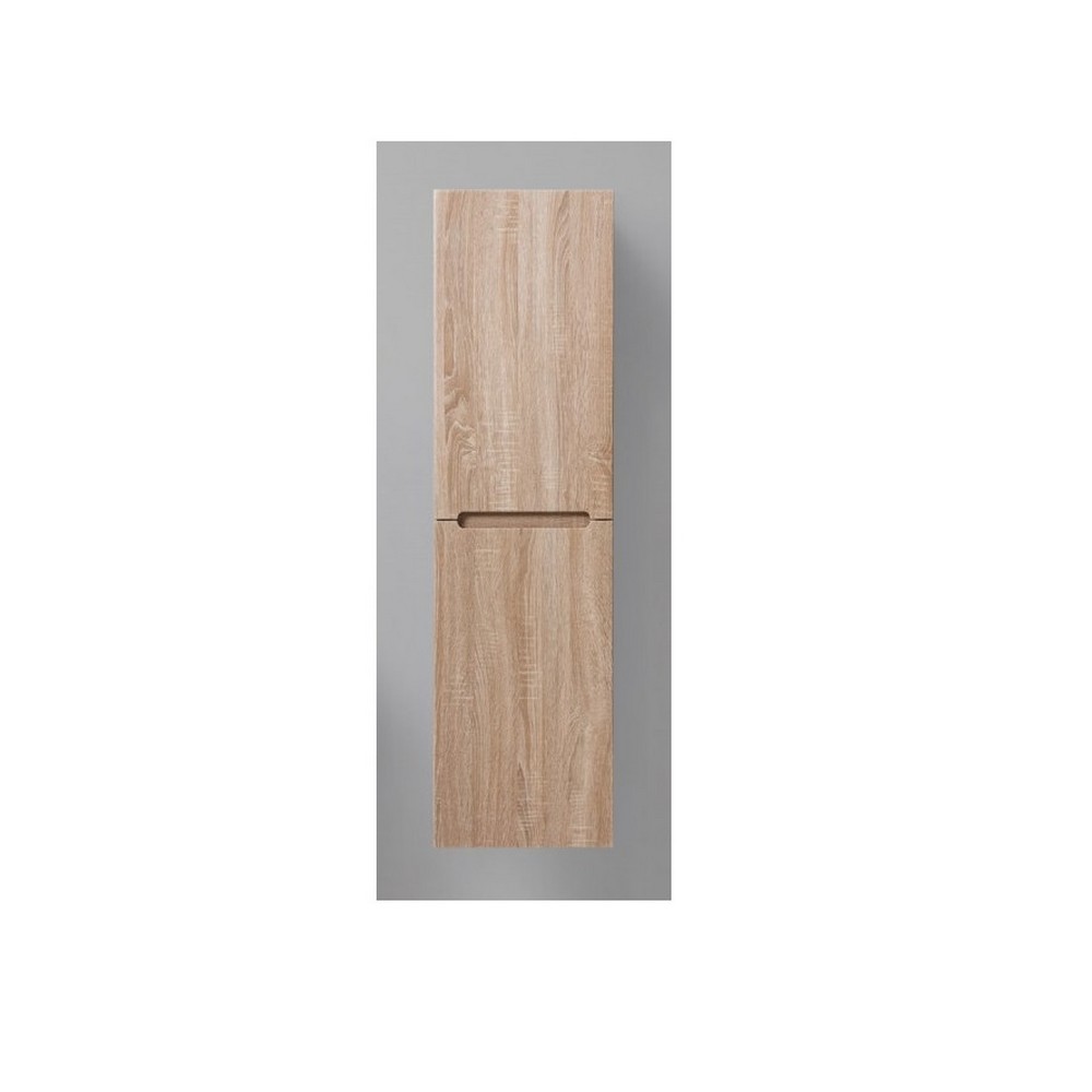Шкаф подвесной правый, ETNA Rovere Bianco, 400x300x1500, ETNA-1500-2A-SC-WO-P-R