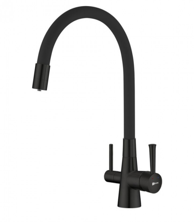 Смеситель для кухни с подключением к фильтру с питьевой водой Comfort LM3075BL