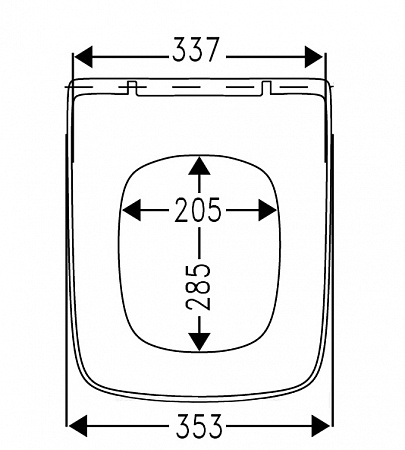 Крышка/сидение GAP 801472001