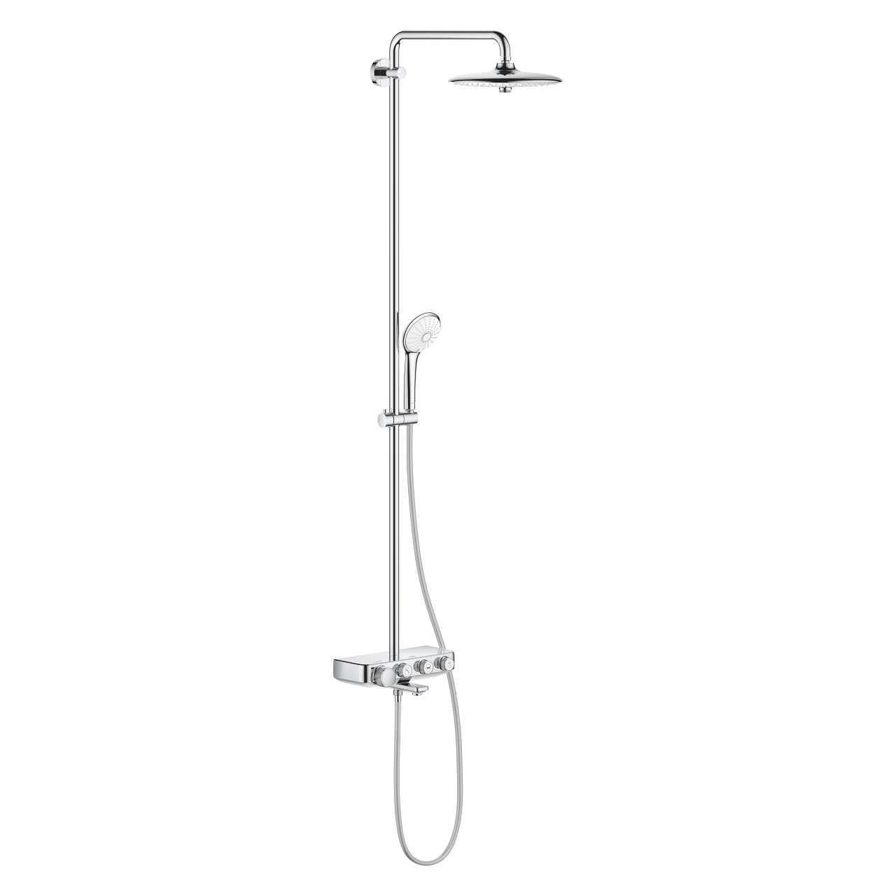 Душевая система с термостатом для ванны, Grohe 26510000 Euphoria SmartControl 260 MONO хром
