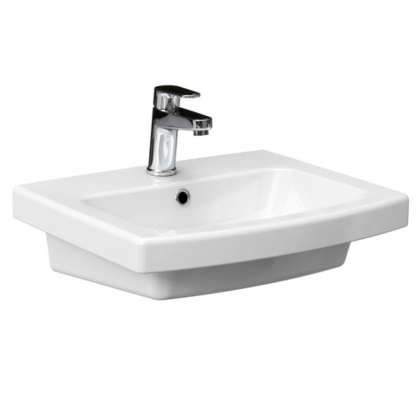 Раковина EASY ES 50, белая, в 1 отв., Cersanit