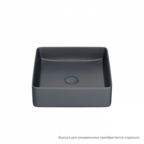 Умывальник накладной серый матовый Slide SLIGM01i27 IDDIS