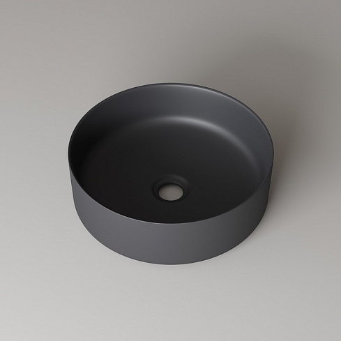 Умывальник накладной серый матовый Ray RAYGM03i27 IDDIS