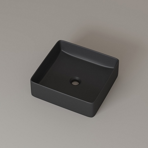 Умывальник накладной серый матовый Slide SLIGM01i27 IDDIS