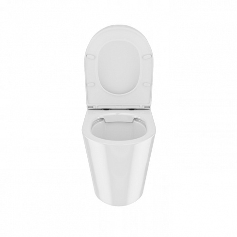 Унитаз приставной безободковый Calipso CALRDSEi26 IDDIS