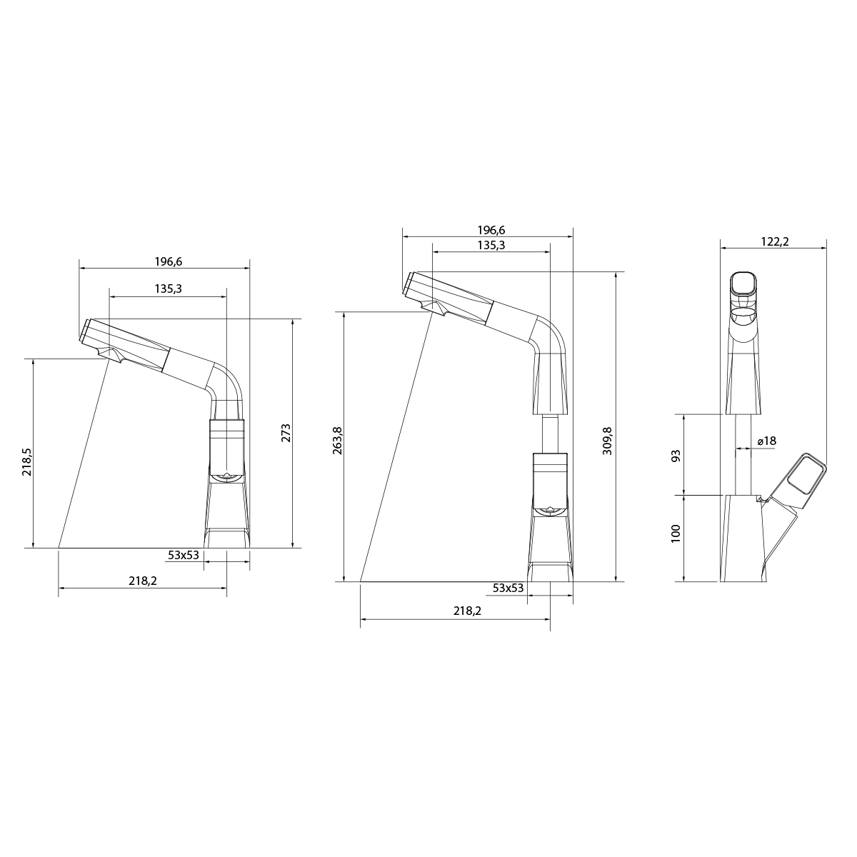 Смеситель для кухни/раковины Soul LM6008BR Lemark