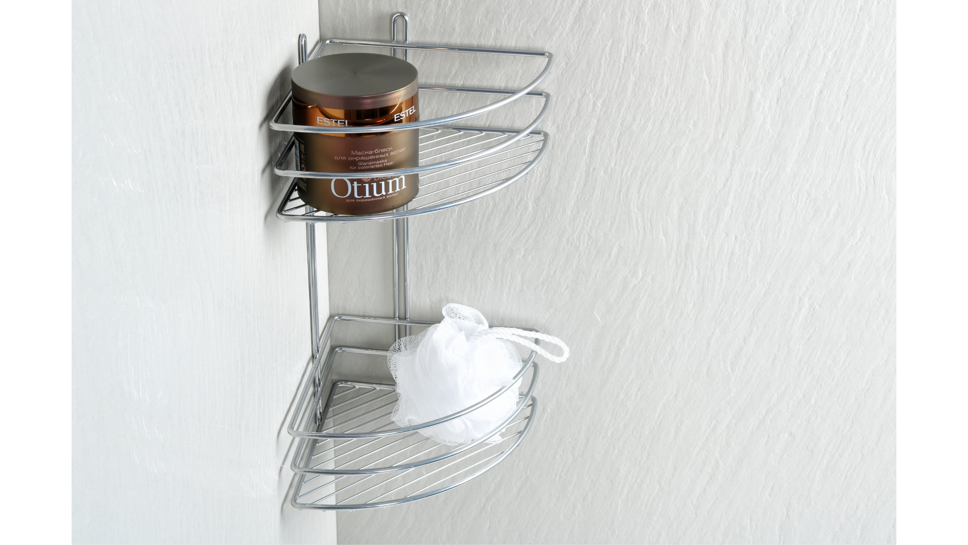 Полка угловая двухэтажная FX-710-2 Fixsen