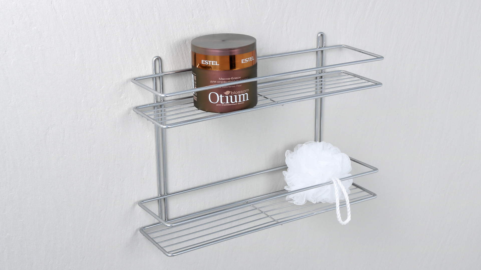 Полка прямая двухэтажная FX-730-2 Fixsen