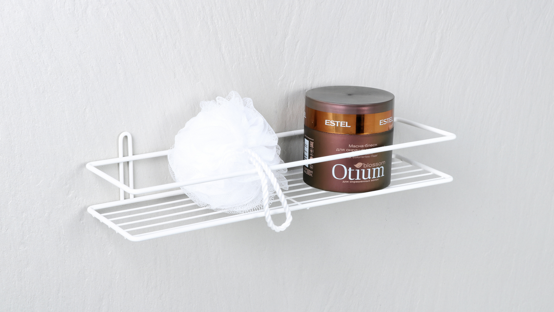 Полка прямая одноэтажная FX-730W-1 Fixsen