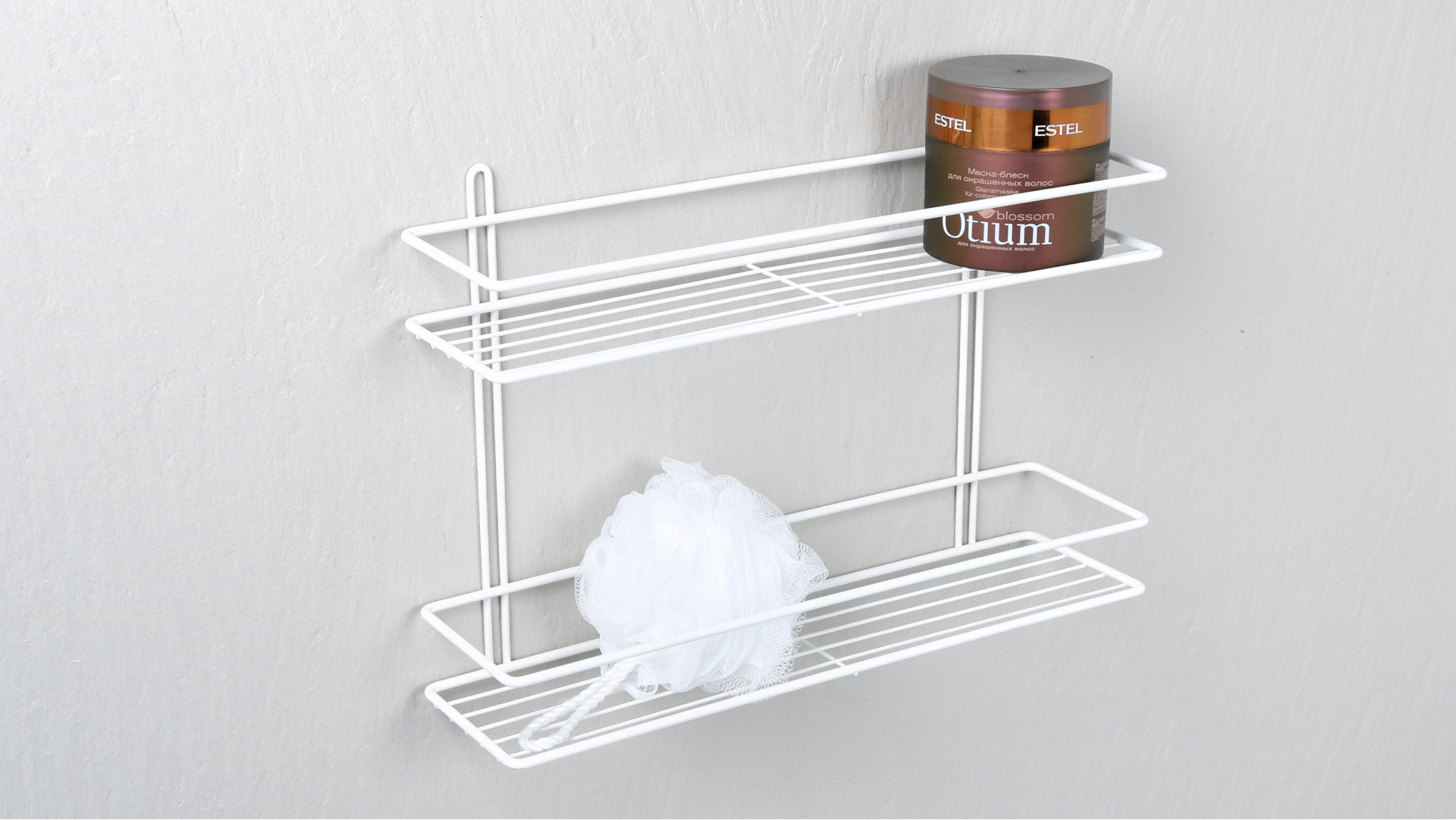 Полка прямая двухэтажная FX-730W-2 Fixsen