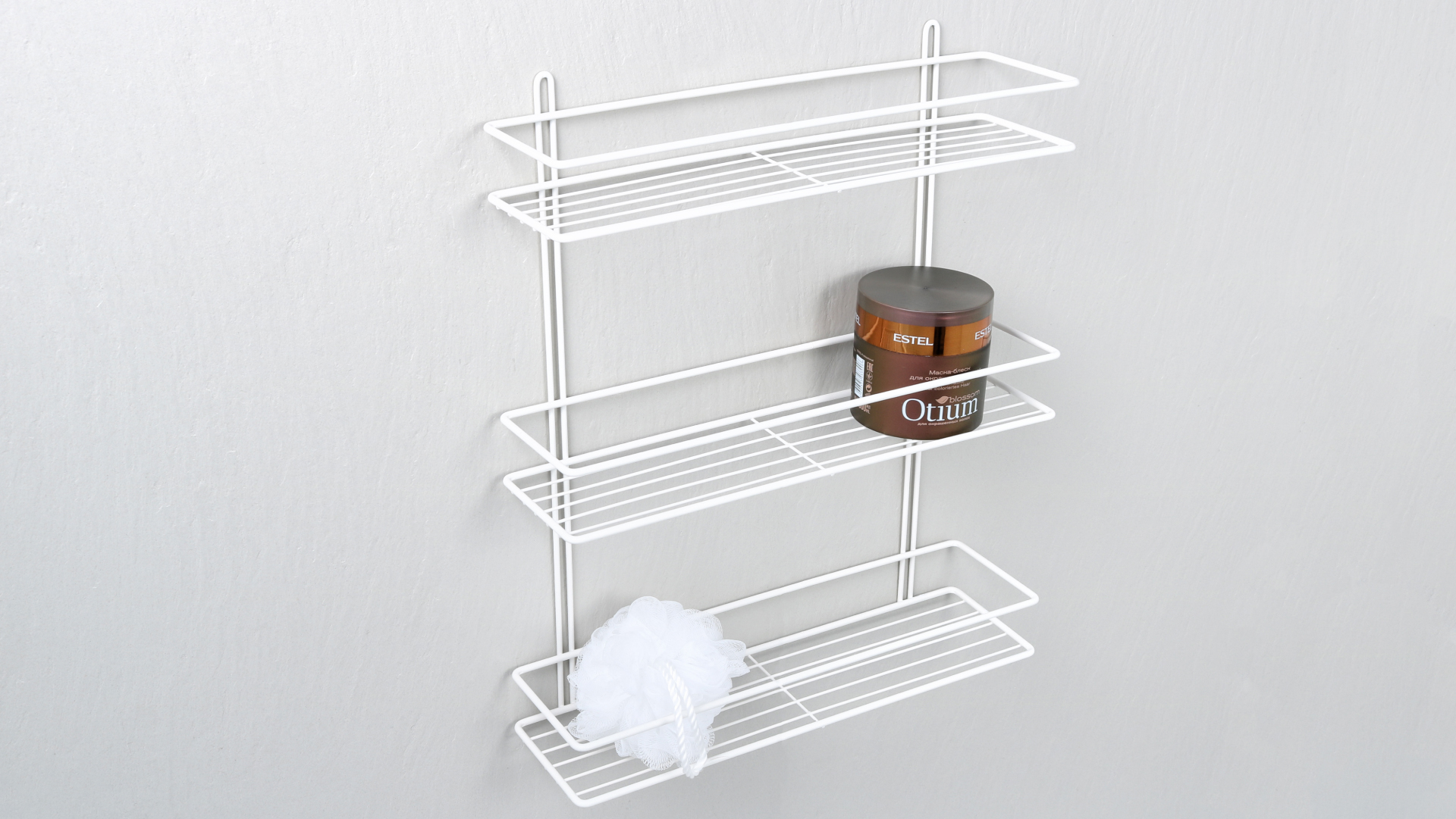 Полка прямая трехэтажная FX-730W-3 Fixsen