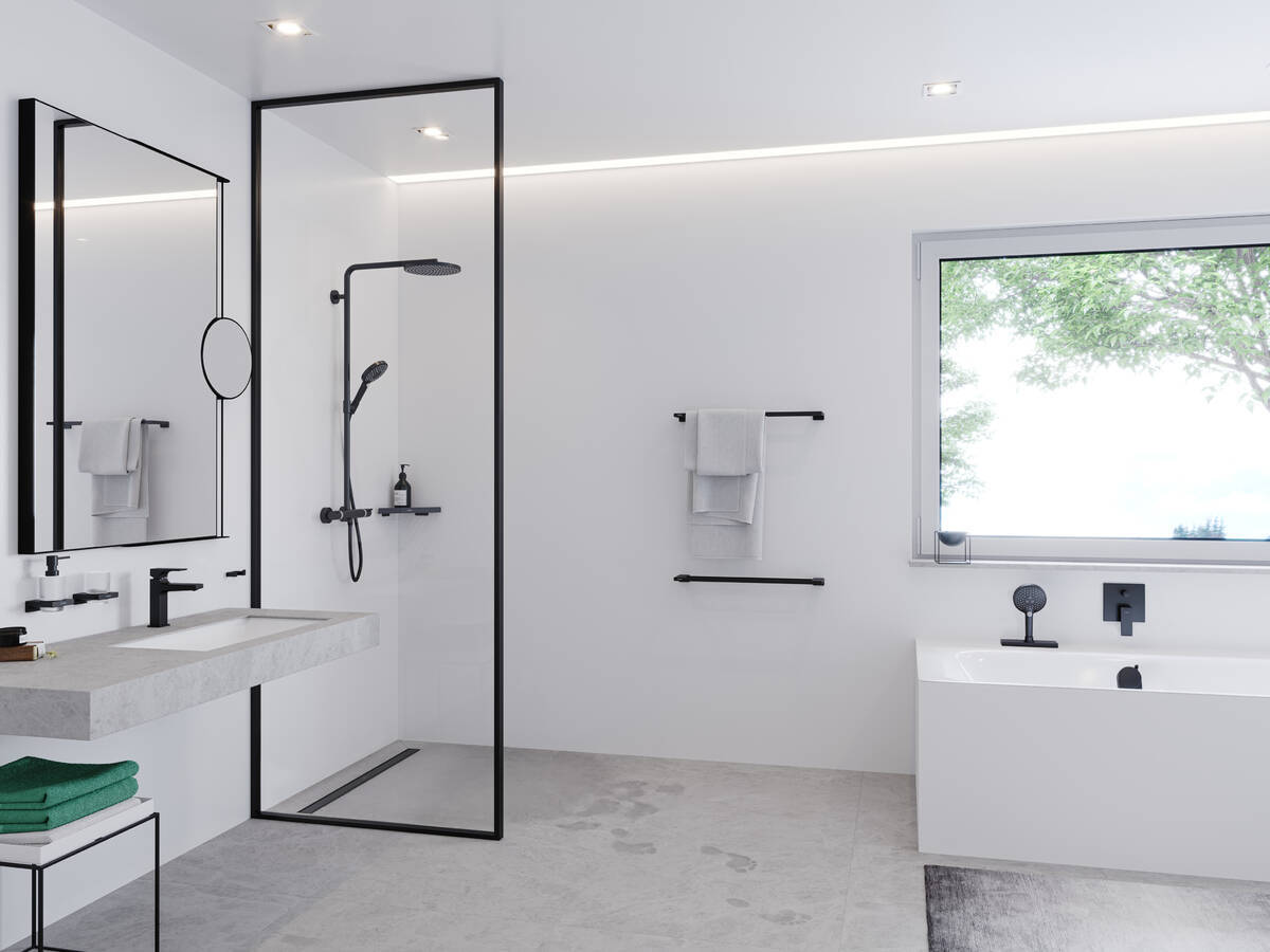 Косметическое зеркало AddStoris 41791340 Hansgrohe