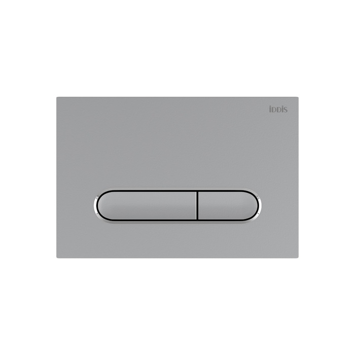 Клавиша смыва, универсальная, матовый хром, Unifix, 070 UNI70M0i77 Iddis