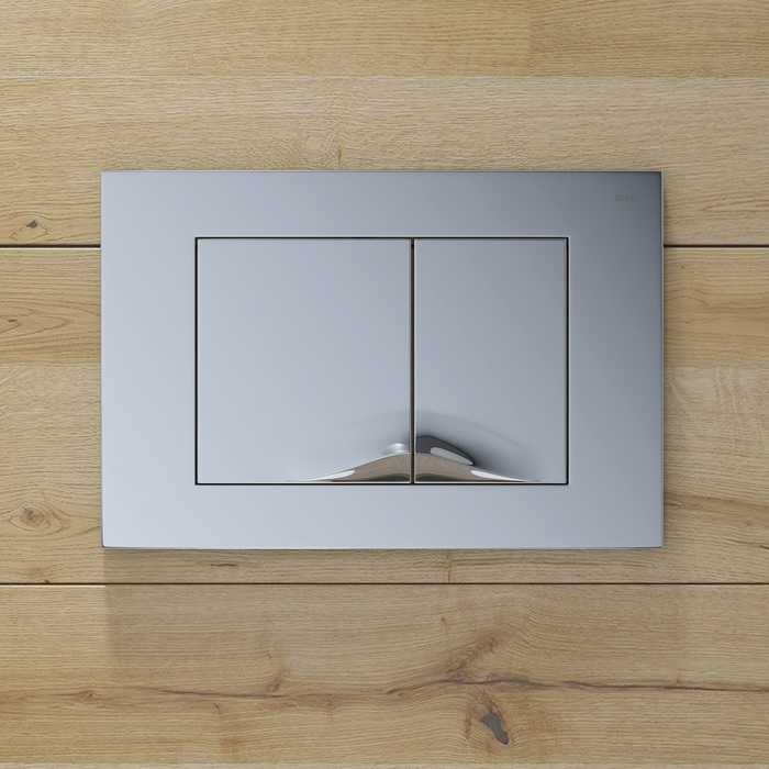 Клавиша смыва, универсальная, хром, Unifix, 005 UNI05CHi77 Iddis