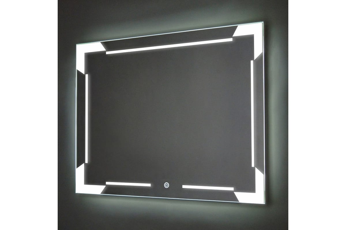Зеркало 800*600 LED подсветка, сенсор выкл, Крокус 00059559 AZARIO
