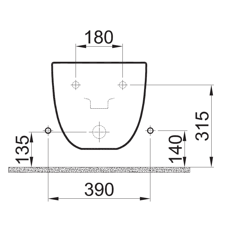 Унитаз подвесной ZERO 2,0 310200100336 (7111863600)+310200700043 с функцией биде Kale