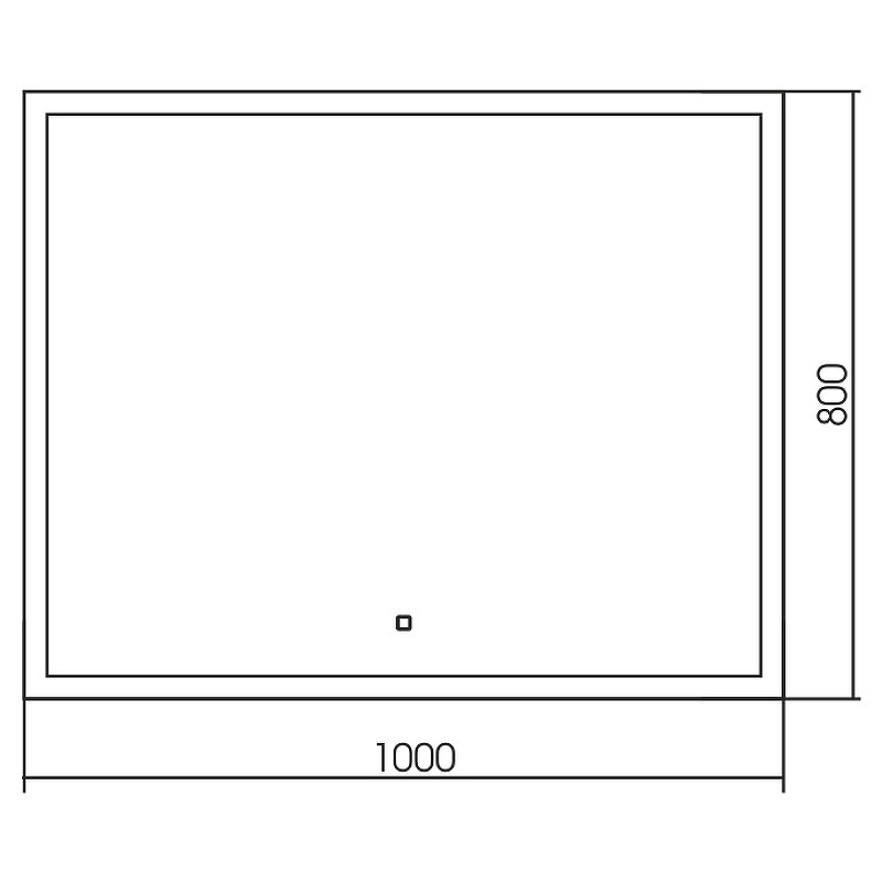 Зеркало ФР-1539 Azario