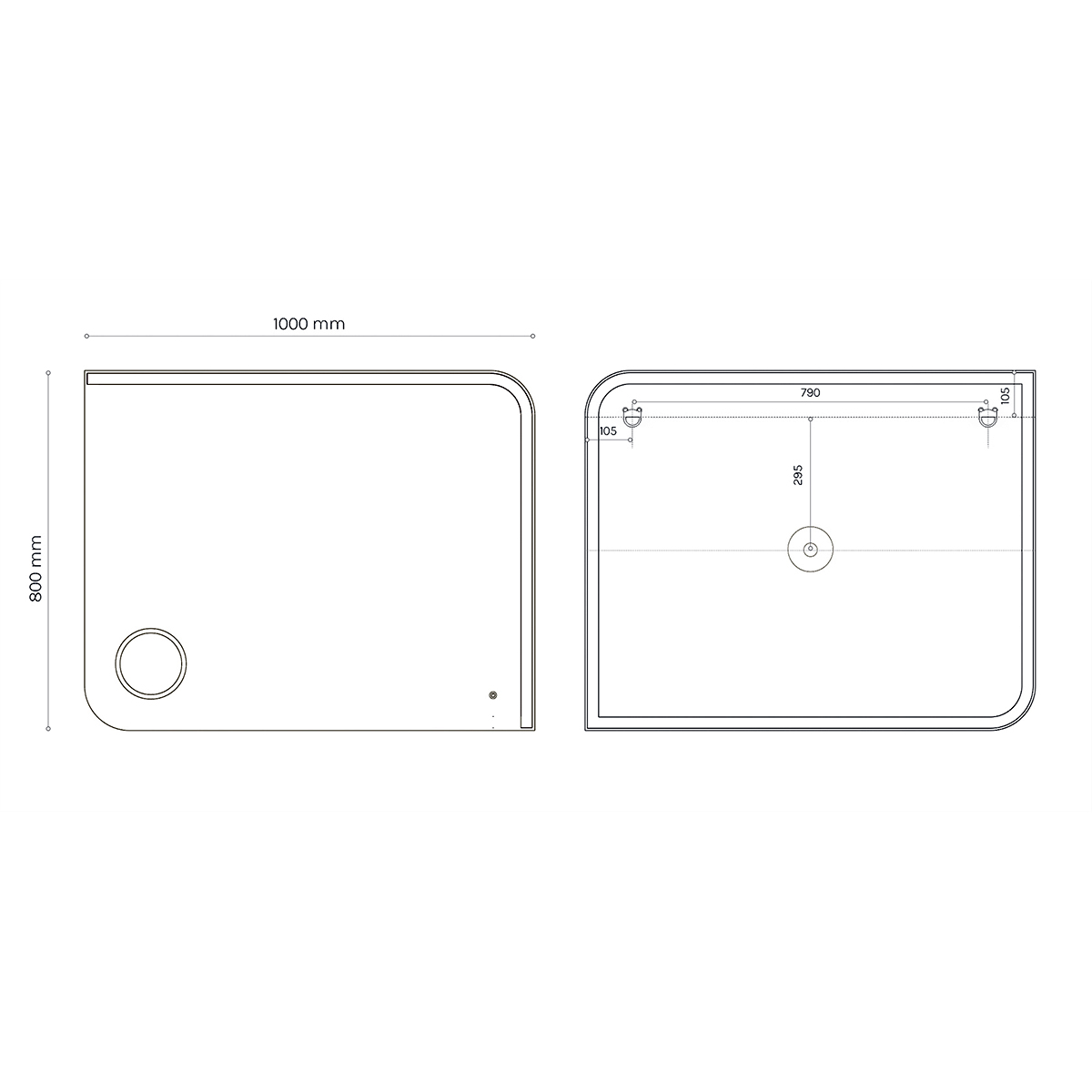 Зеркало CS00084315 Azario